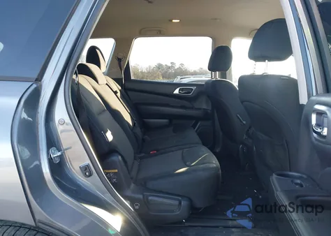 2018 Nissan Pathfinder S z USA, uszkodzony, nr VIN 5N1DR2MN9JC652135